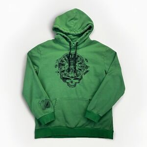 Grateful Dead‎ Mountain Song Collective Hoodie  Skull Gambler Lyrics Embroidered